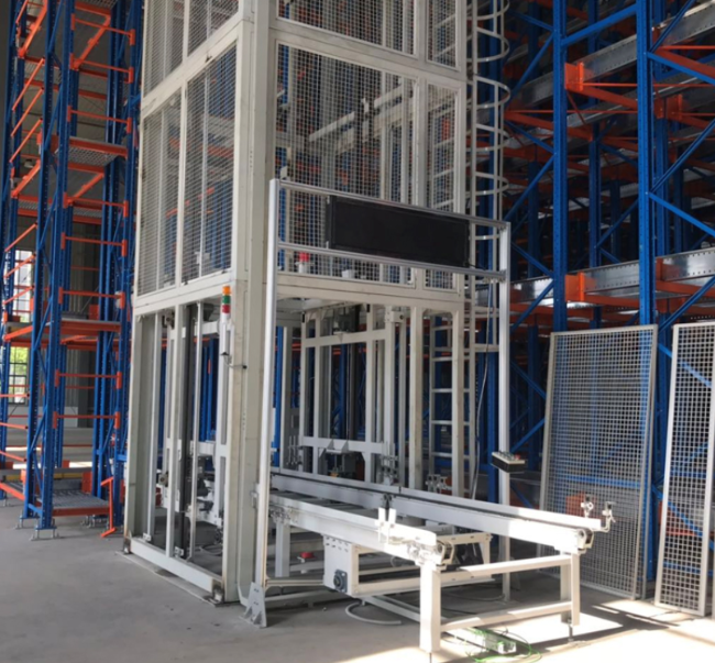 古田往复式提升机