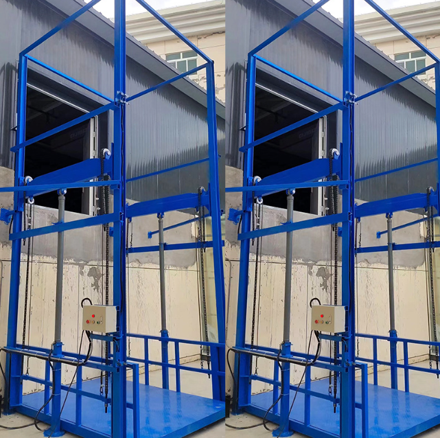 古田导轨式升降货梯